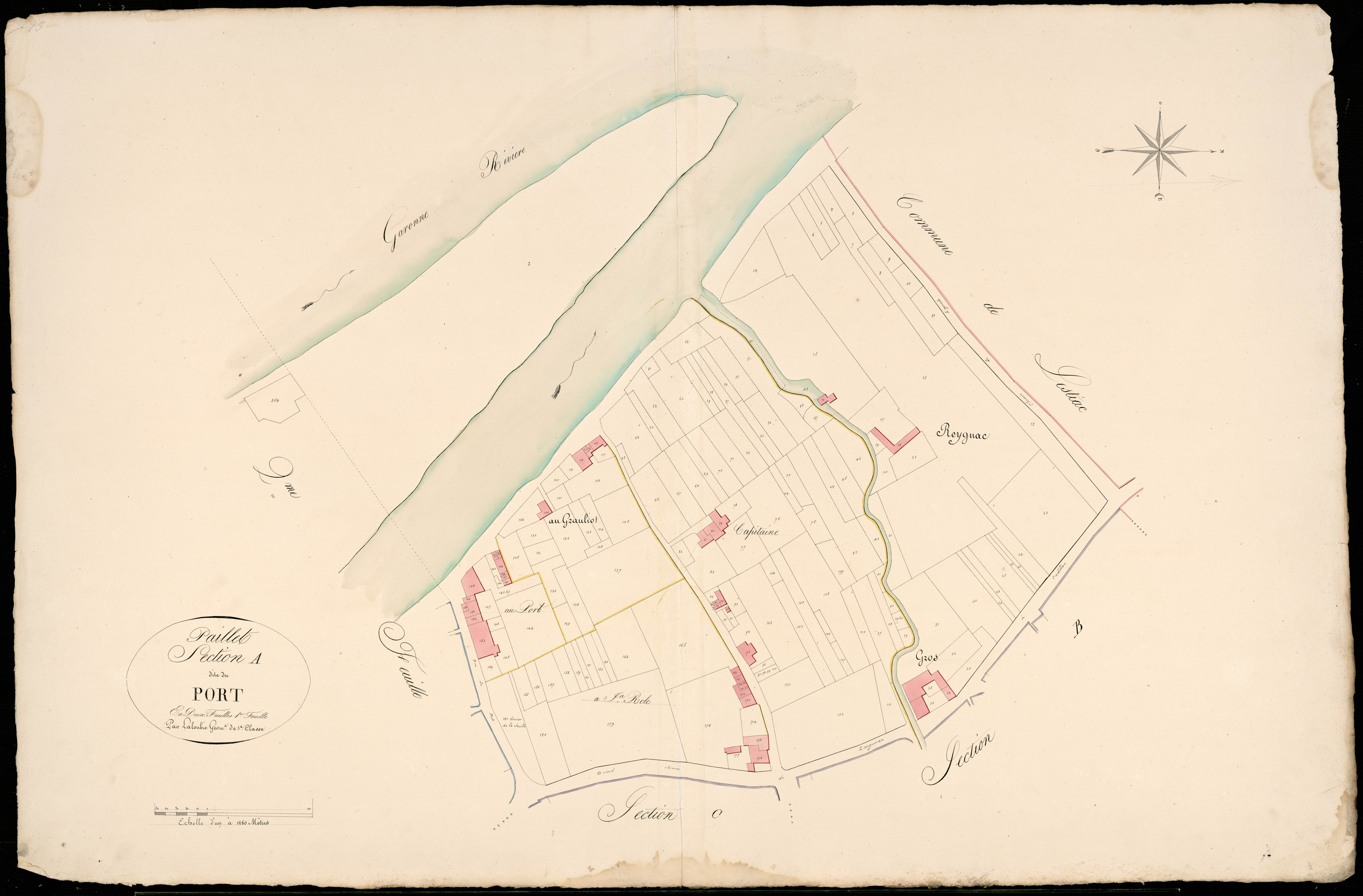 Paillet - -Section A feuille 1 : Le Port