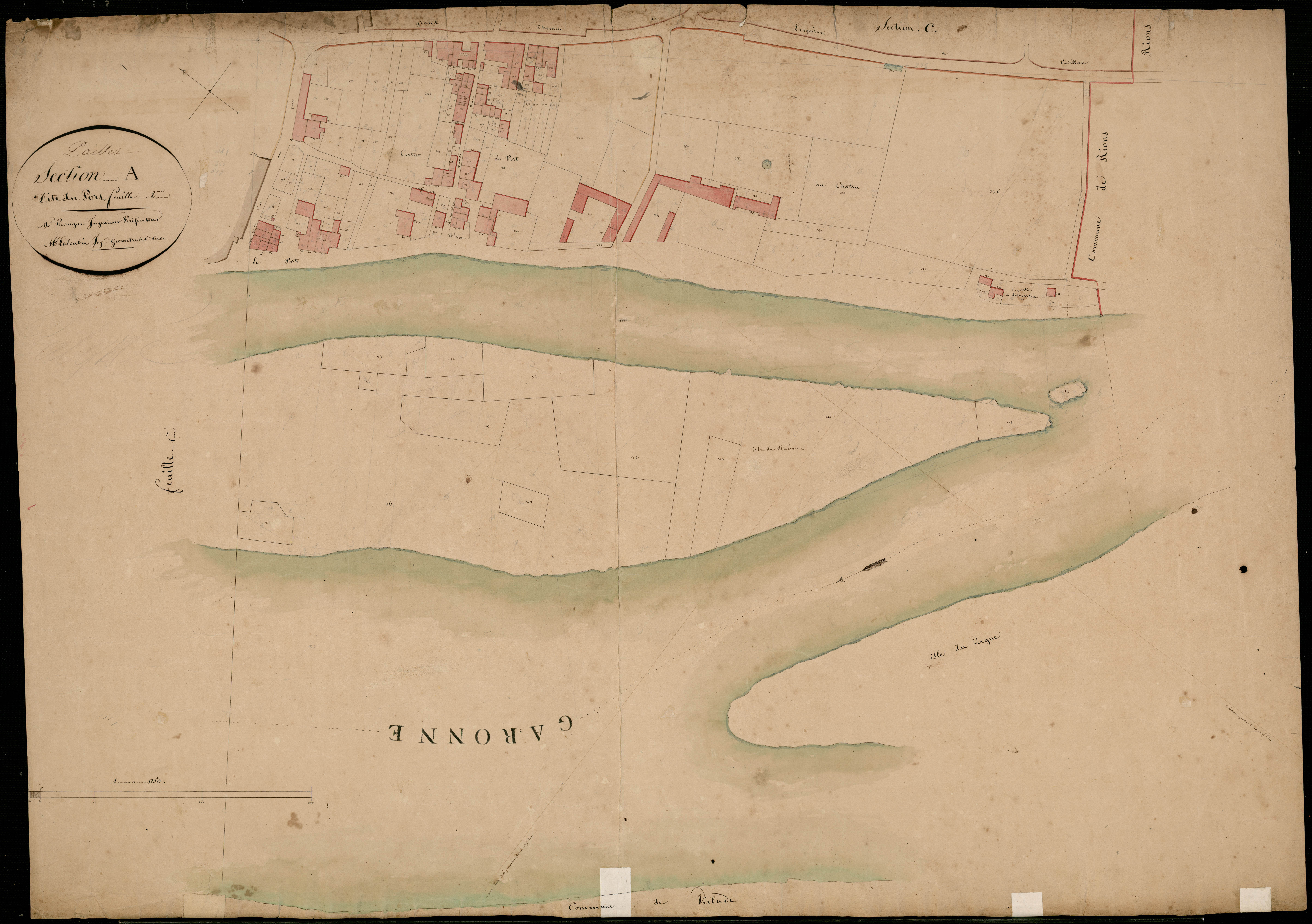Paillet - -Section A feuille 2 : Le Port