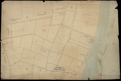 Parempuyre - -Section A feuille 2 : Les Marais