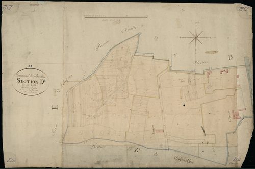 Pauillac - -Section D feuille 2 : La Ville