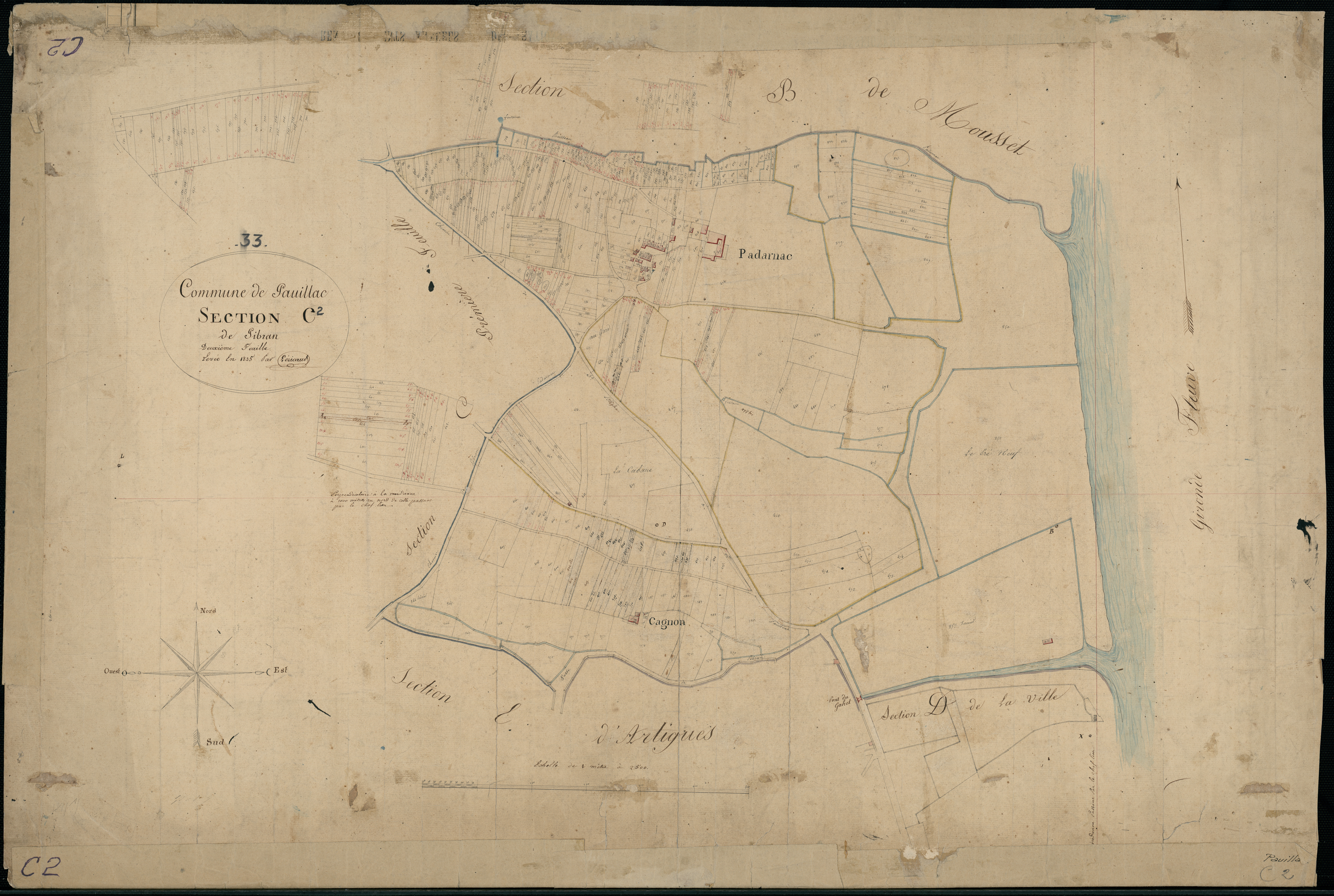 Pauillac - -Section C feuille 2 : Pibran