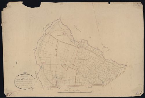 Pellegrue - -Section E feuille 1 : Saint-Laurent