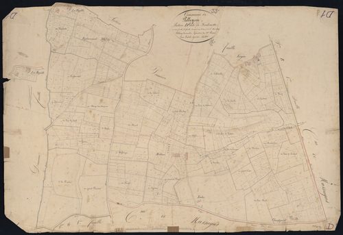 Pellegrue - -Section D feuille 1 : Fontenotte