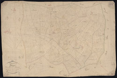 Pellegrue - -Section D feuille 3 : Fontenotte