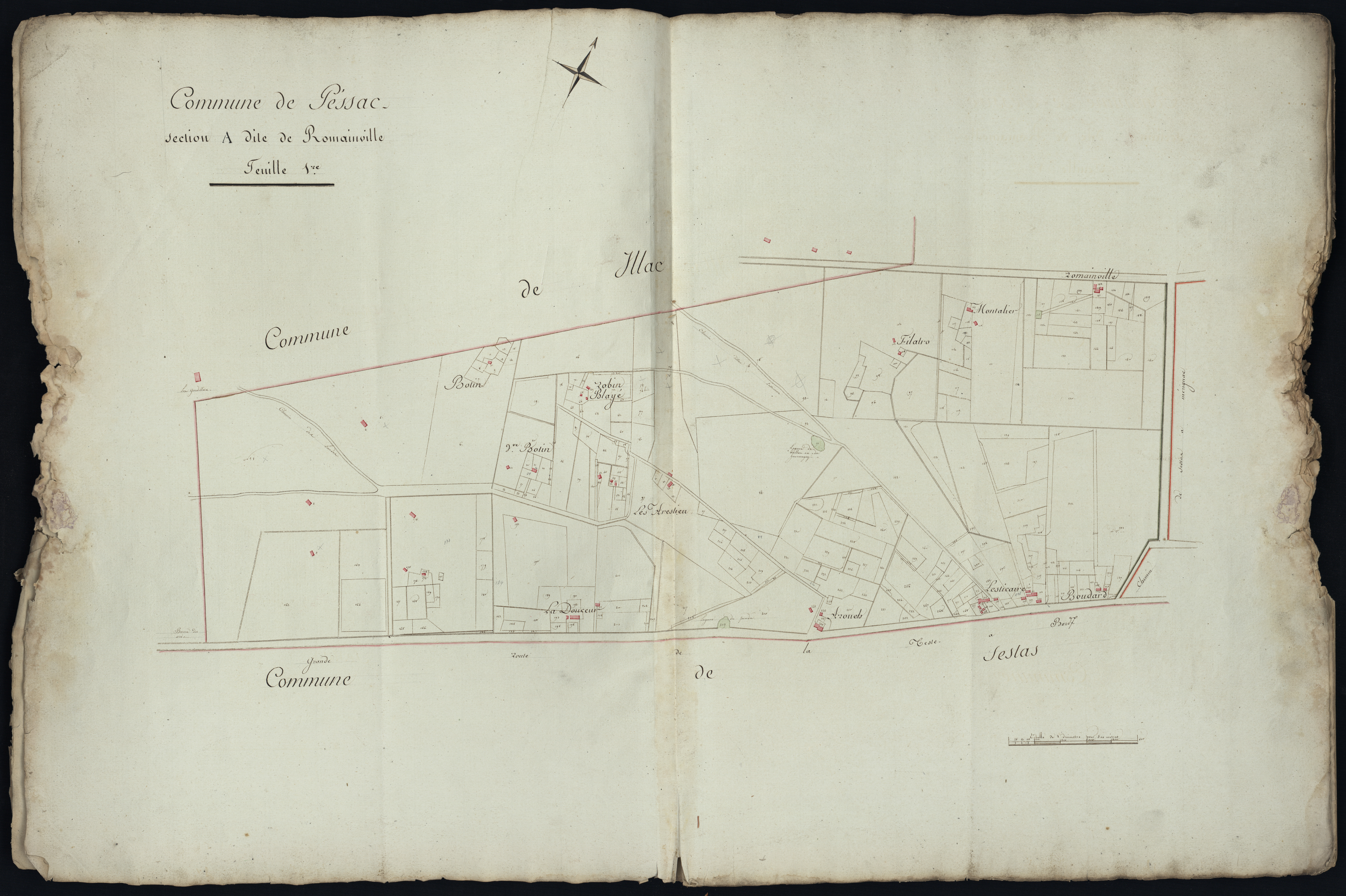 Pessac - -Saection A feuille 1 : Romainville