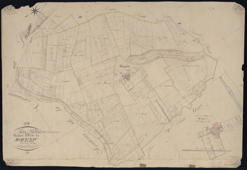 Petit-Palais-et-Cornemps - -Section D feuille 2 : Mougnac