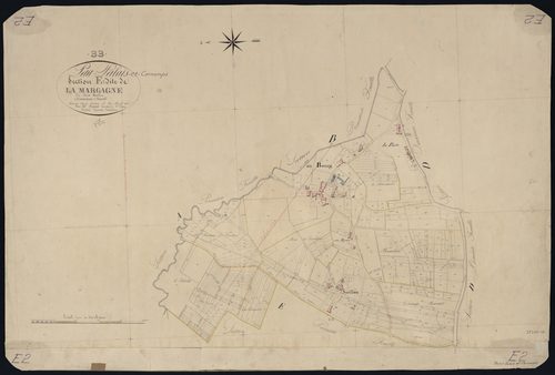 Petit-Palais-et-Cornemps - -Section E feuille 2 : La Margagne