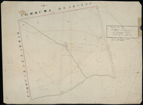 Le Pian-Médoc - -Section D feuille 2 : Sénéjac