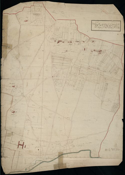 Le Pian-Médoc - -Section A feuille 1 : Feydieu