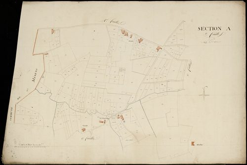 Le Pian-sur-Garonne - -Section A feuille 5 : Corneil