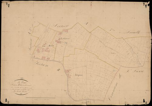 Le Pian-sur-Garonne - -Section A feuille 4 : Corneil