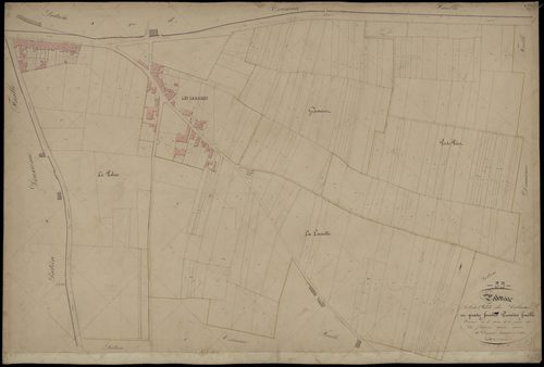 Podensac - -Section C feuille 1 : Les Cabannes