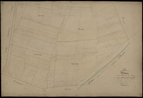 Podensac - -Section A feuille 4 : Le Bourg