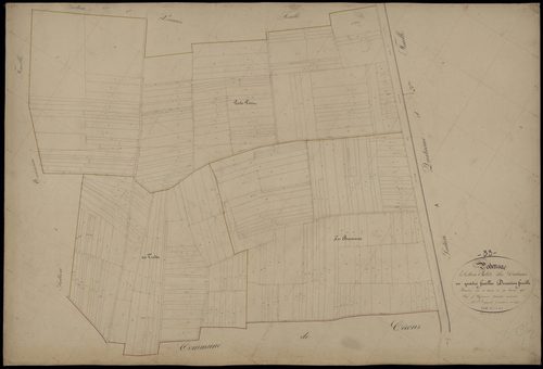 Podensac - -Section C feuille 2 : Les Cabannes