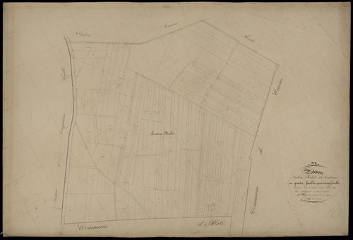 Podensac - -Section C feuille 4 : Les Cabannes