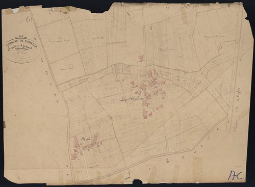 Pomerol - -Section A feuille 3 : Le Grand-Moulinet