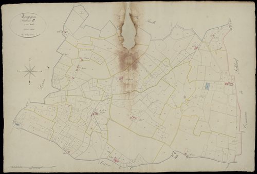 Pompignac - -Section B feuille 2 : Bouchet