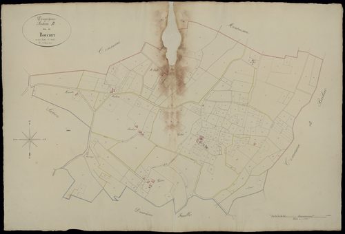 Pompignac - -Section B feuille 1 : Bouchet