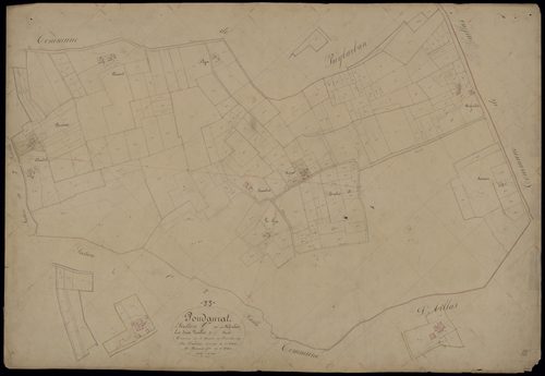 Pondaurat - -Section C feuille 1 : Les Rifoulets
