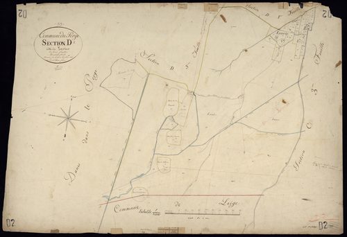 Le Porge - -Section D feuille 2 : Lauros