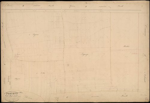 Portets - -Section C feuille 2 : Gueydon