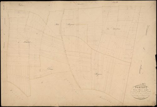 Portets - -Section C feuille 3 : Gueydon