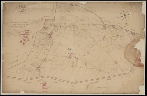 Preignac - -Section D feuille 1 : Boutoc