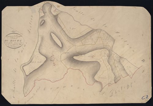 Puisseguin - -Section C feuille 2 : Le Bourg