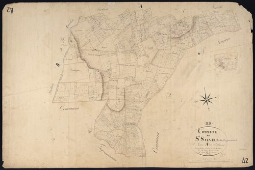 Puynormand - -Section A feuille 2 : Saint-Sauveur