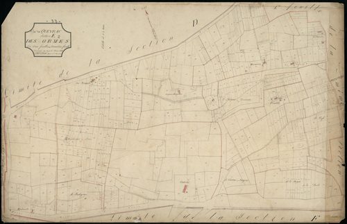 Queyrac - -Section E feuille 2 : Les Ormes