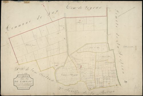 Queyrac - -Section A feuille 3 : Larnac