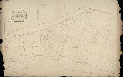 Queyrac - -Section F feuille 2 : Pey-du-Haut