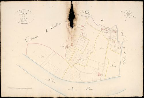 Quinsac - -Section C feuille 1 : La Palu