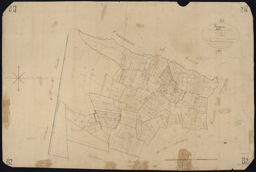 Reignac - -Section B feuille 2 : Les Chiches