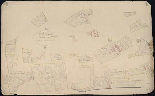 Reignac - -Section H feuille 2 : Le Bourg