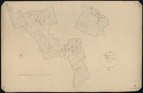 Reignac - -Section E feuilles 1,2 : Réaud