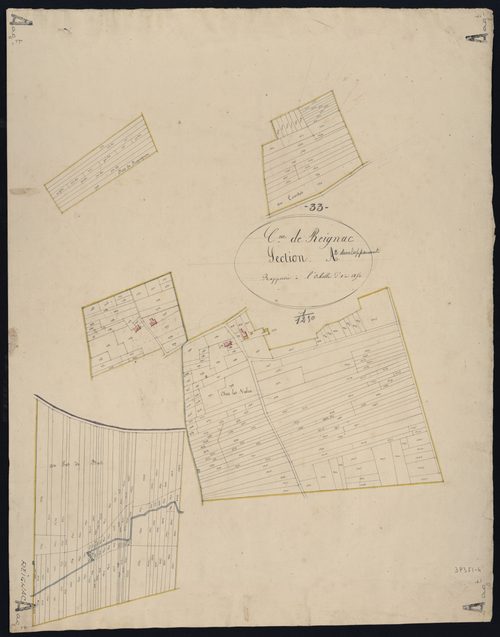 Reignac - -Section A feuille 2 : Bretagne