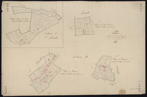 Reignac - -Section D feuille 1 : Verdot