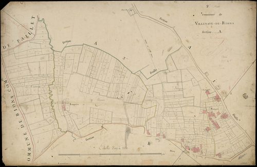 Rions - -Section A feuille 2 : Fauchey