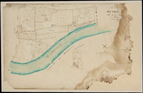 Rions - -Section D feuille 3 : La Ville