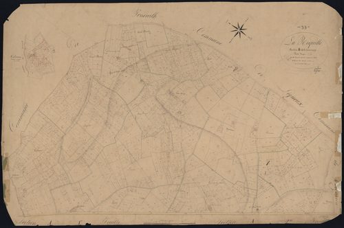La Roquille - -Section A feuille 2 : La Roquille
