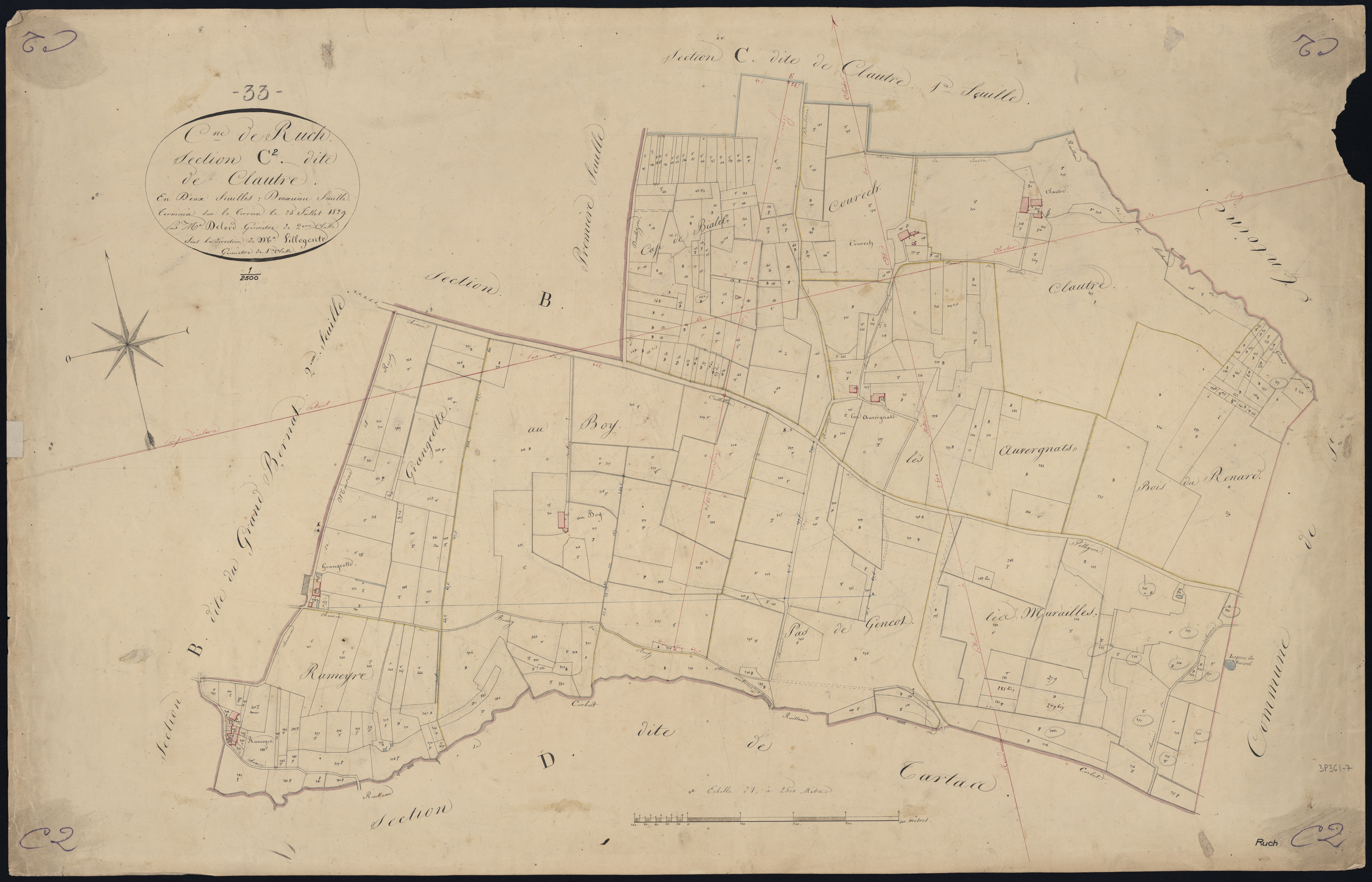 Ruch - -Section C feuille 2 : Clautre