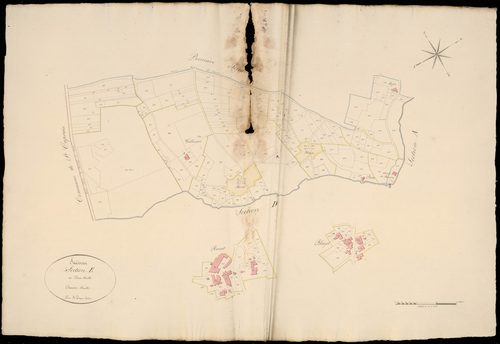 Sadirac - -Section E feuille 2 : Le Bourg