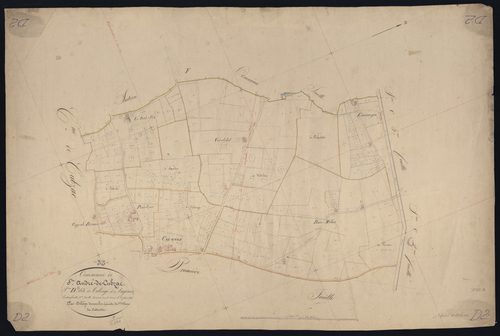 Saint-André-de-Cubzac - -Section D feuille 2 : Calonge et Lagrave