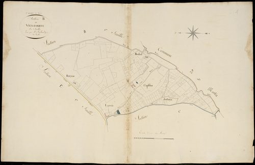 Saint-André-du-Bois - -Section B feuille 2 : Villemorte