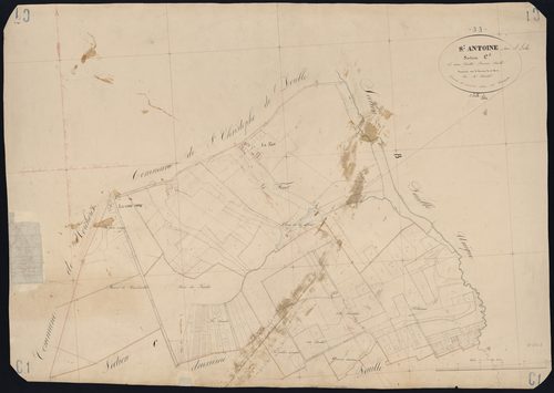Saint-Antoine - -Section C feuille 1 : non indiqué