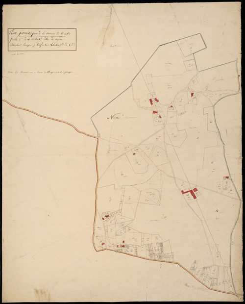 Saint-Aubin-de-Médoc - -Section C feuille 2 : Cujac
