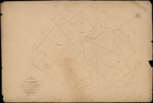 Saint-Aubin-de-Médoc - -Section A feuille 2 : Segonne