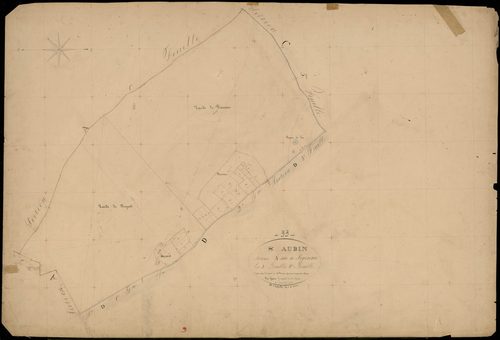 Saint-Aubin-de-Médoc - -Section A feuille 3 : Segonne