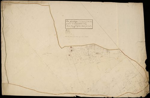 Saint-Aubin-de-Médoc - -Section D feuille 1 : Le Bourg